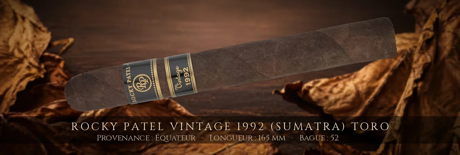 Rocky Patel Vintage 1992 (Sumatra) Toro — Rocky Patel — Équateur