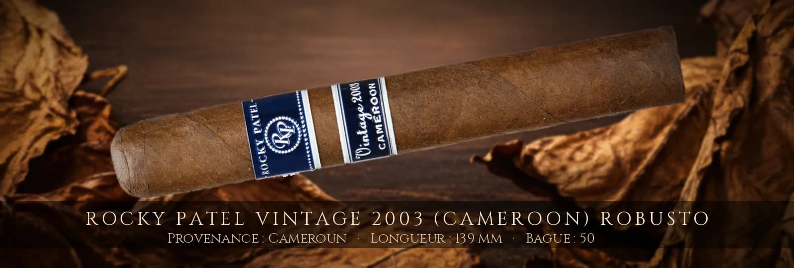 Rocky Patel Vintage 2003 (Cameroon) Robusto — Rocky Patel — Cameroun