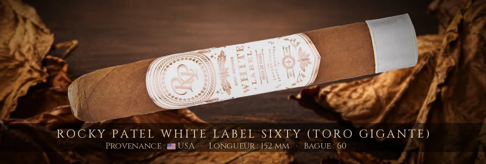 Rocky Patel White Label Sixty (Toro Gigante) — Rocky Patel — USA