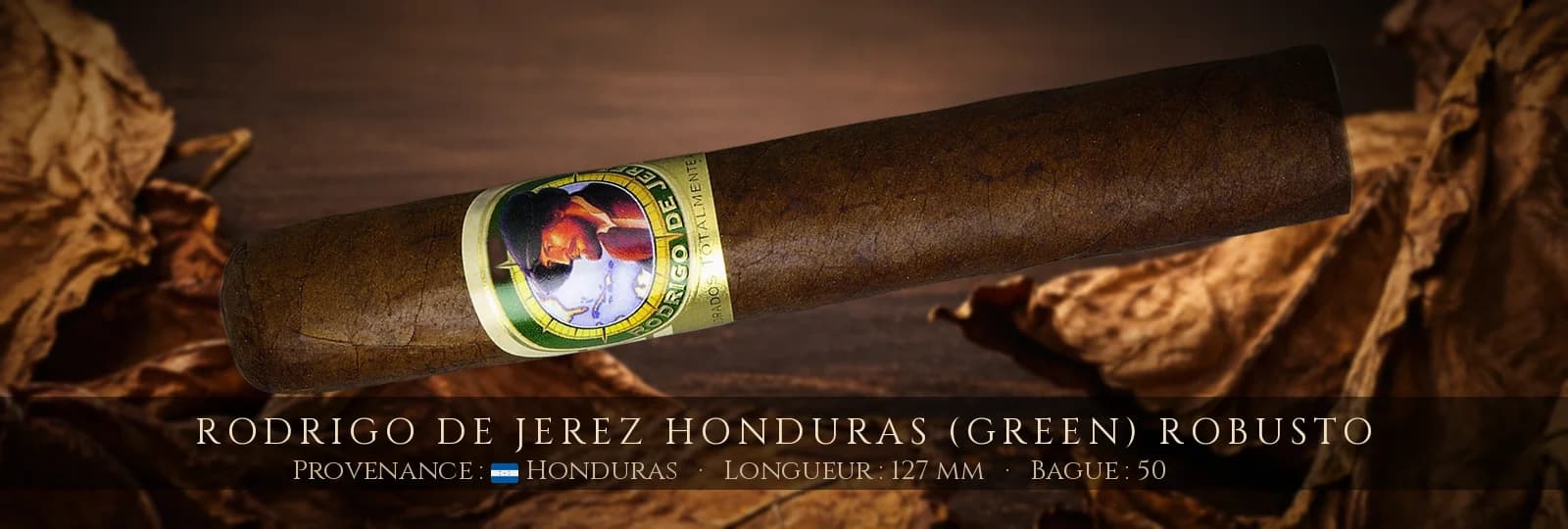 Rodrigo de Jerez Honduras (Green) Robusto — Rodrigo de Jerez — Honduras