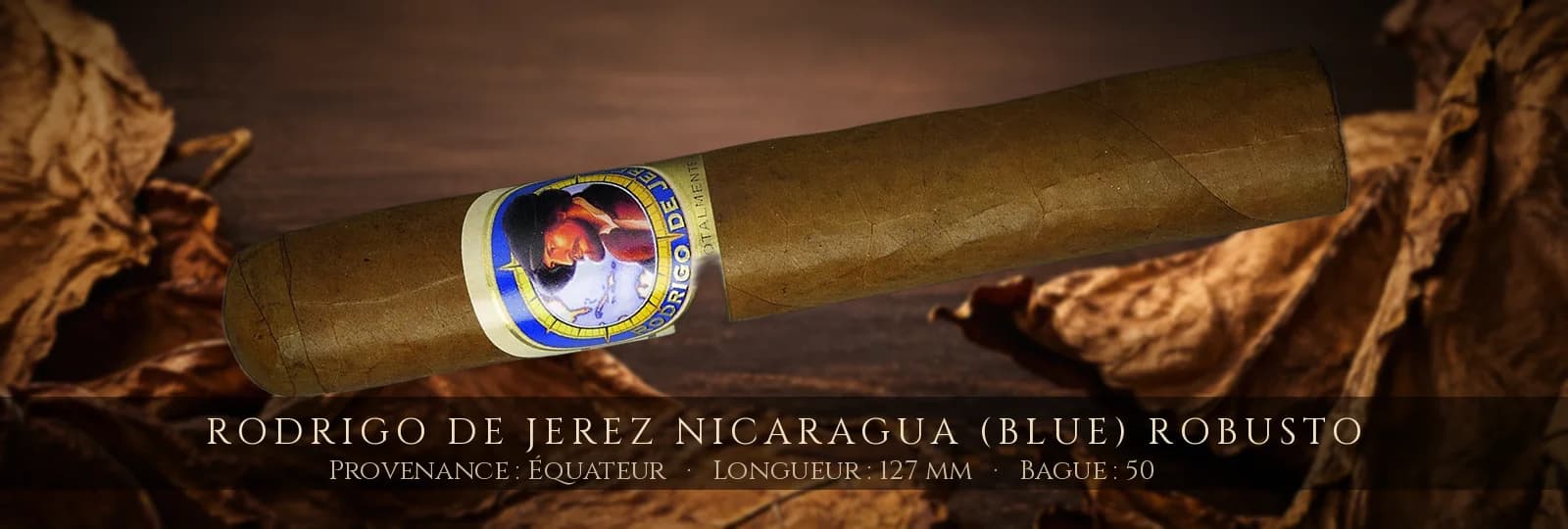 Rodrigo de Jerez Nicaragua (Blue) Robusto — Rodrigo de Jerez — Équateur