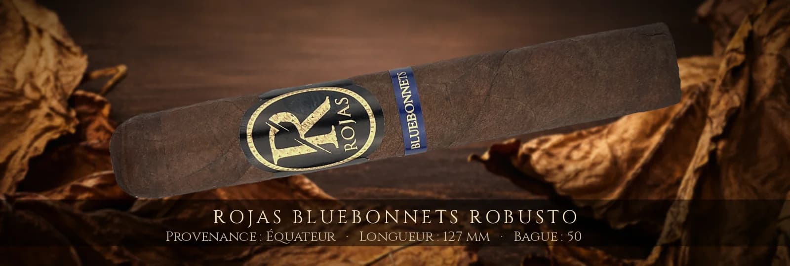 Rojas Bluebonnets Robusto — Rojas — Équateur