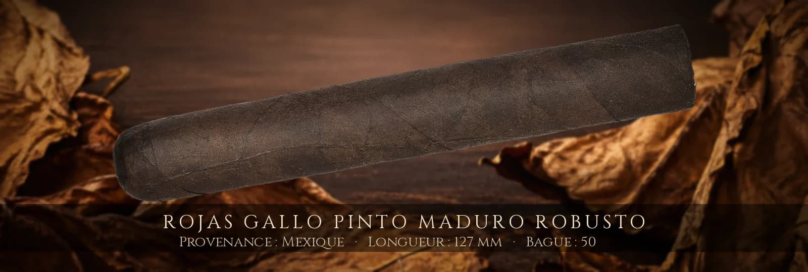 Rojas Gallo Pinto Maduro Robusto — Rojas — Mexique