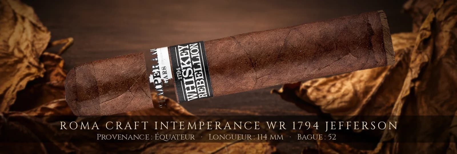 RoMa Craft Intemperance WR 1794 Jefferson — RoMa Craft — Équateur