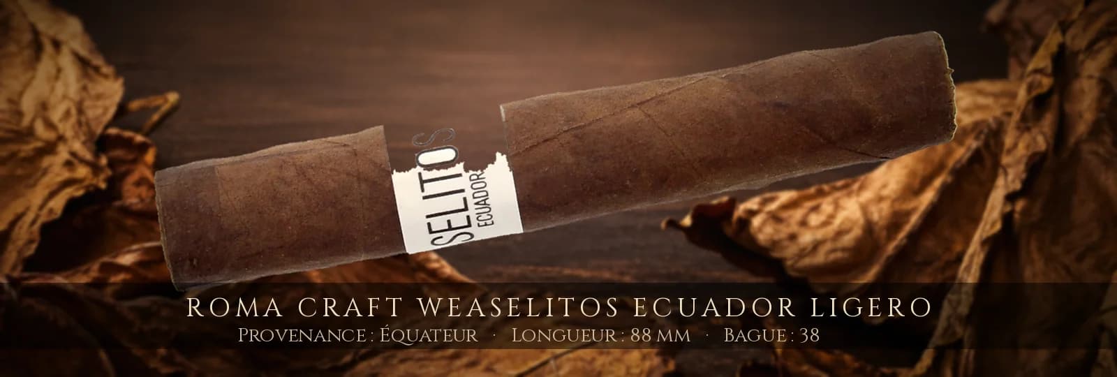 RoMa Craft Weaselitos Ecuador Ligero — RoMa Craft — Équateur