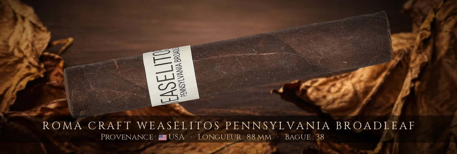 RoMa Craft Weaselitos Pennsylvania Broadleaf — RoMa Craft — USA