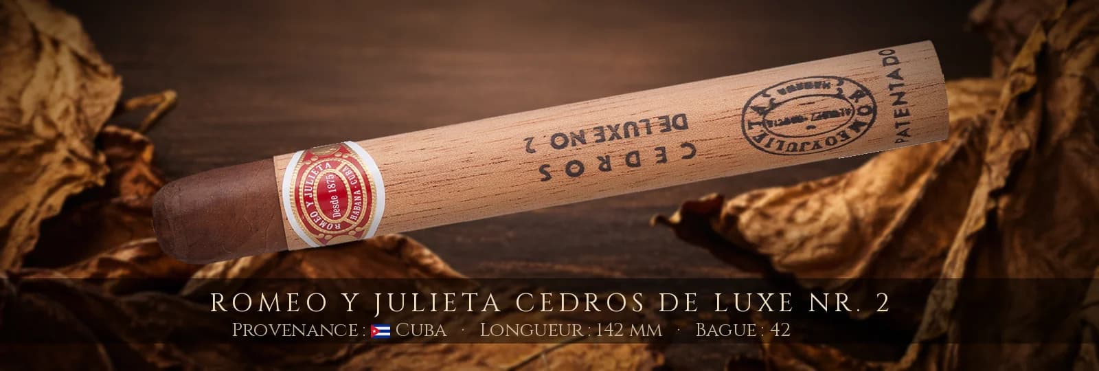 Romeo y Julieta Cedros De Luxe Nr. 2 — Romeo y Julieta — Cuba