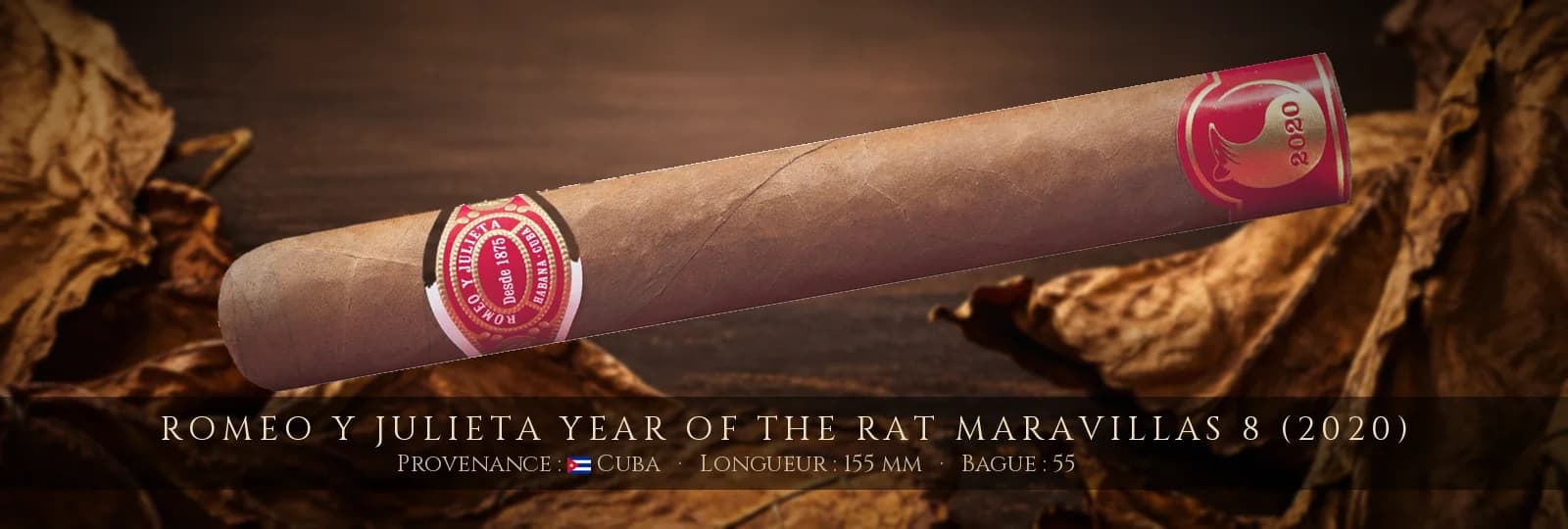 Romeo y Julieta Year Of The Rat Maravillas 8 (2020) — Romeo y Julieta — Cuba