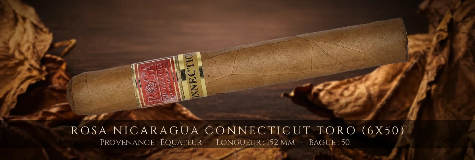 Rosa Nicaragua Connecticut Toro (6x50) — Rosa Nicaragua — Équateur