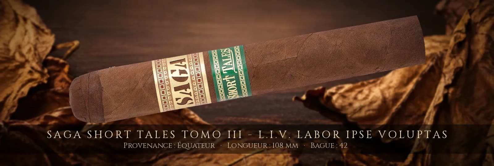 Saga Short Tales Tomo III - L.I.V. Labor Ipse Voluptas — Saga — Équateur