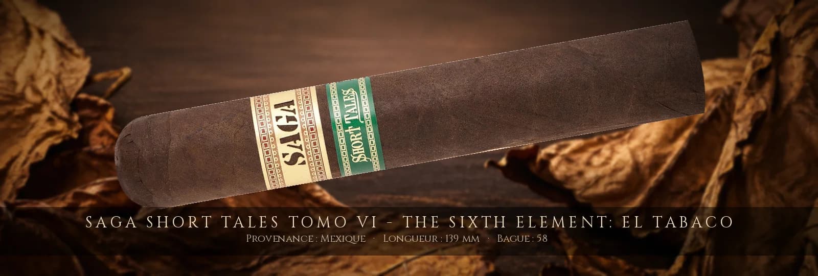 Saga Short Tales Tomo VI - The Sixth Element: El Tabaco — Saga — Mexique