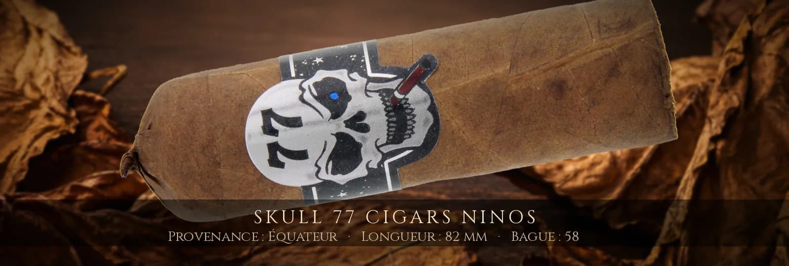 Skull 77 cigars Ninos — Skull 77 — Équateur