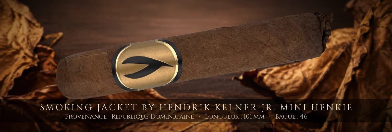 Smoking Jacket by Hendrik Kelner Jr. Mini HENKIE — Smoking Jacket — République Dominicaine