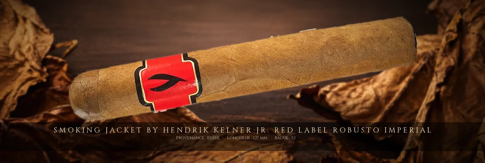 Smoking Jacket by Hendrik Kelner Jr. Red Label Robusto Imperial — Smoking Jacket — Brésil