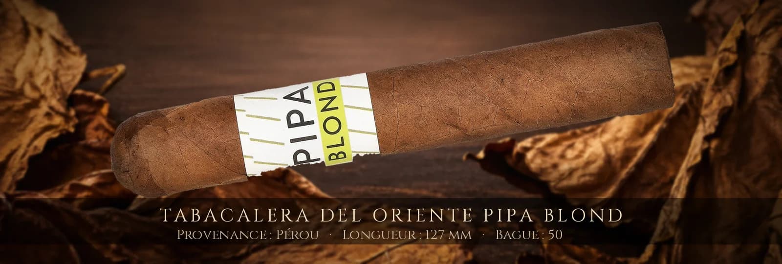 Tabacalera del Oriente Pipa Blond — Tabacalera del Oriente — Pérou