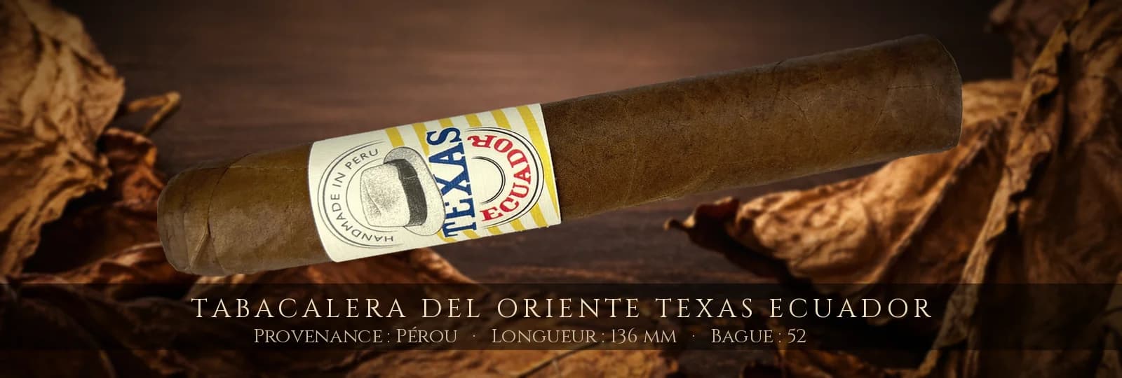 Tabacalera del Oriente Texas Ecuador — Tabacalera del Oriente — Pérou
