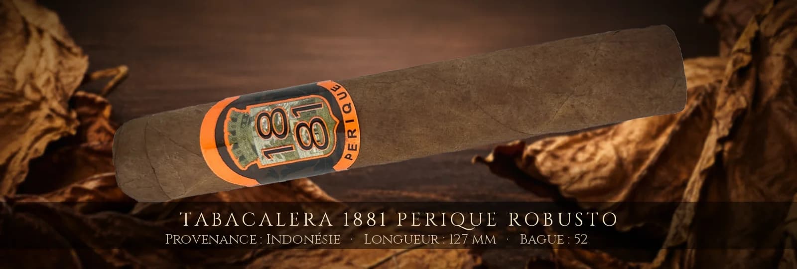 Tabacalera 1881 Perique Robusto — Tabacalera — Indonésie