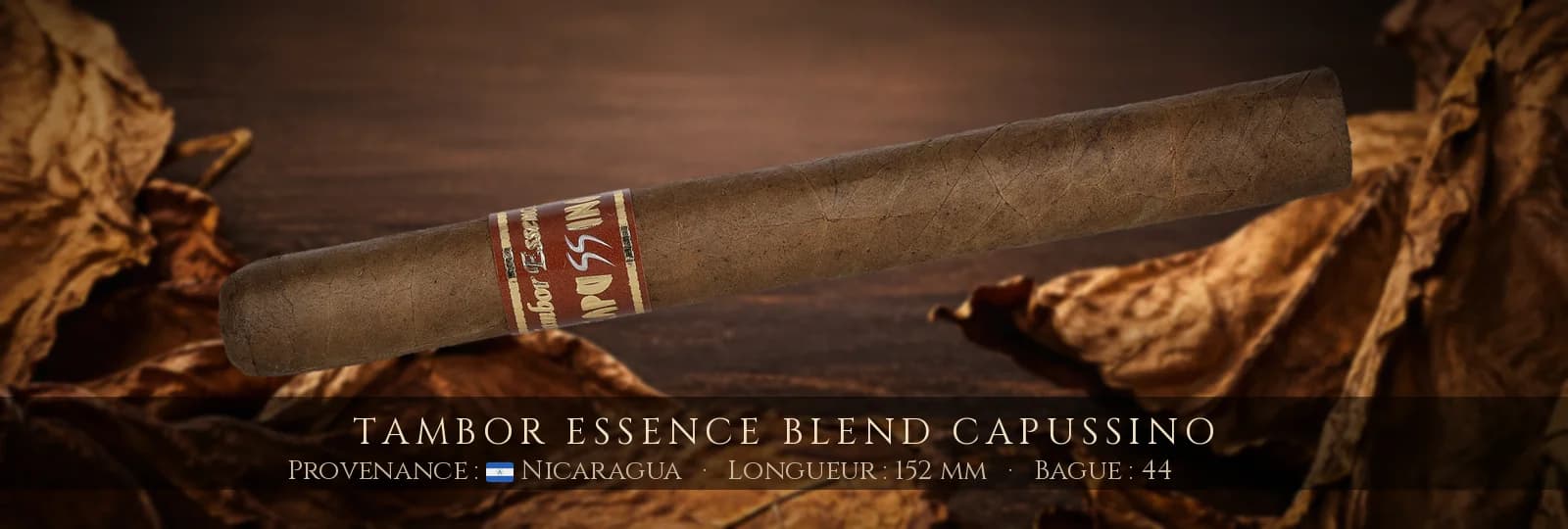 Tambor Essence Blend Capussino — Tambor Essence — Nicaragua