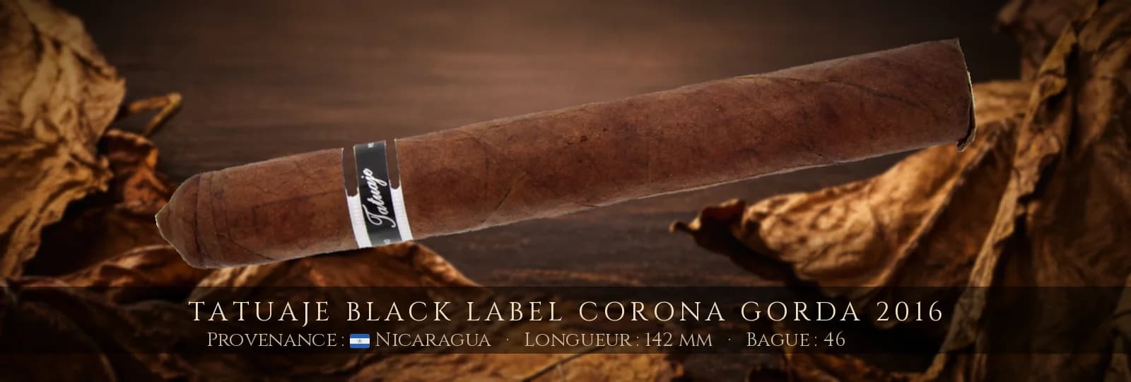 Tatuaje Black Label Corona Gorda 2016 — Tatuaje — Nicaragua
