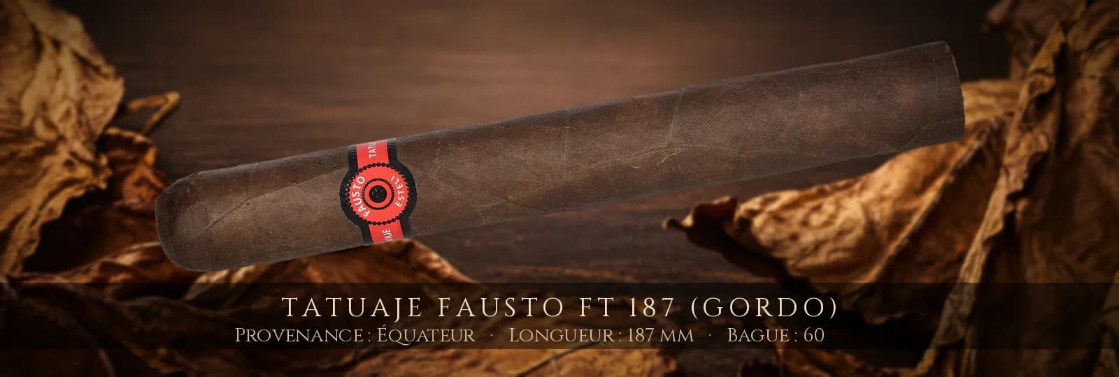 Tatuaje Fausto FT 187 (Gordo) — Tatuaje — Équateur