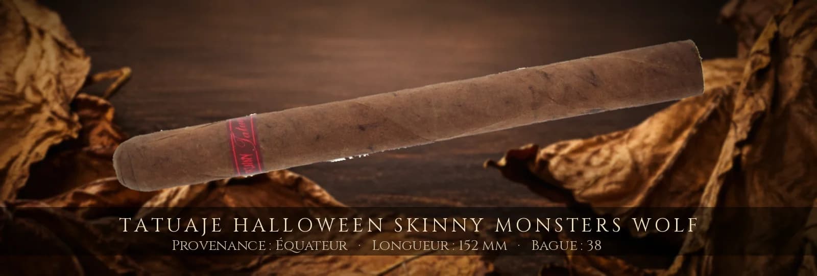 Tatuaje Halloween Skinny Monsters Wolf — Tatuaje — Équateur