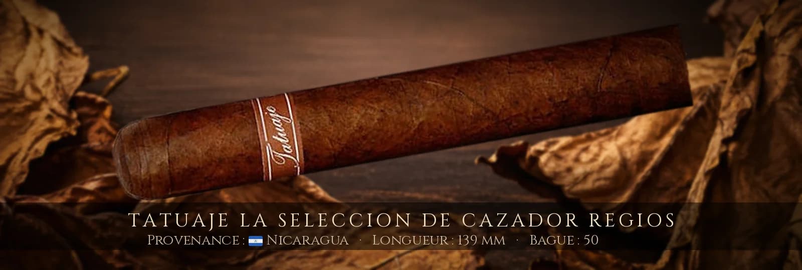 Tatuaje La Seleccion de Cazador Regios — Tatuaje — Nicaragua