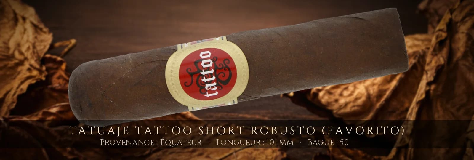 Tatuaje Tattoo Short Robusto (Favorito) — Tatuaje — Équateur