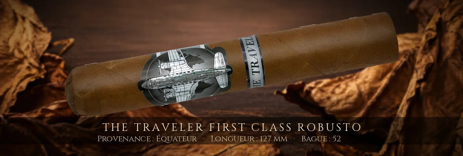 The Traveler First Class Robusto — The Traveler — Équateur
