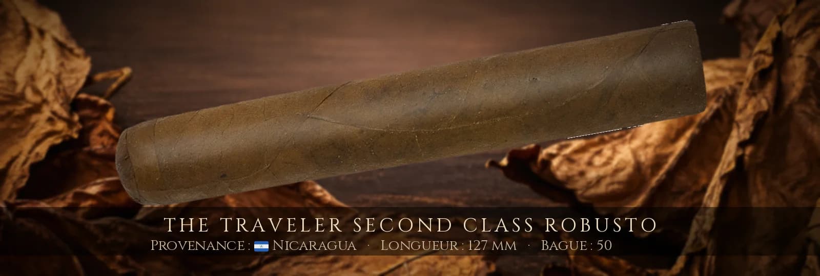 The Traveler Second Class Robusto — The Traveler — Nicaragua