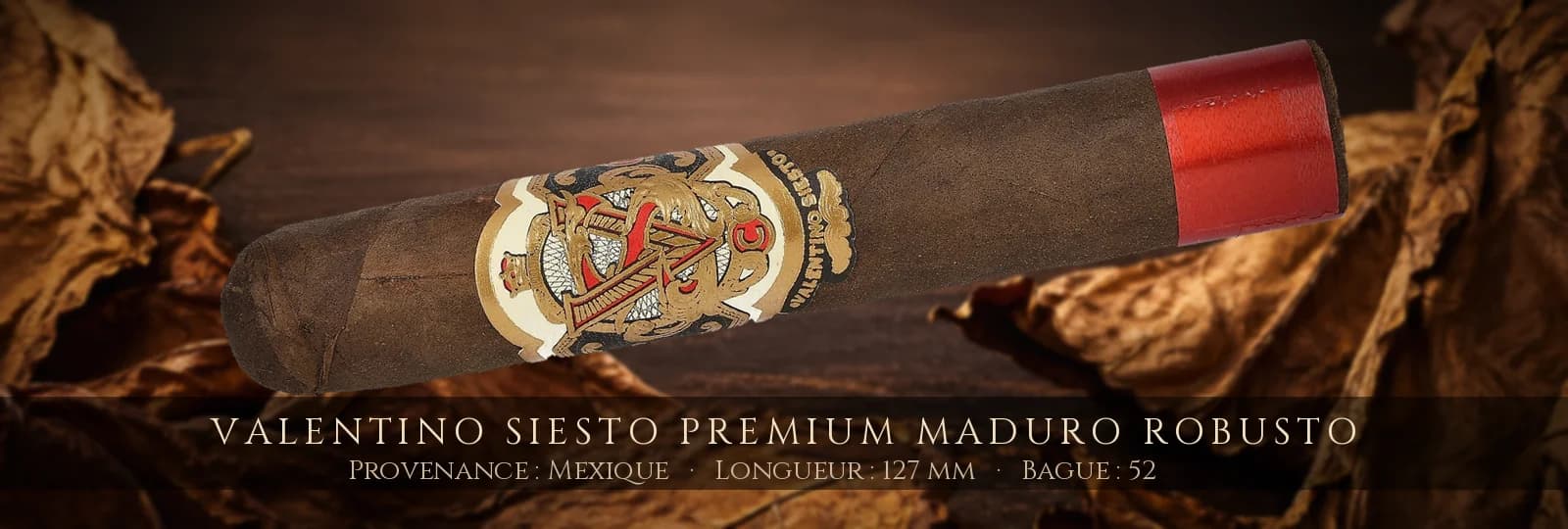 Valentino Siesto Premium Maduro Robusto — Valentino Siesto — Mexique