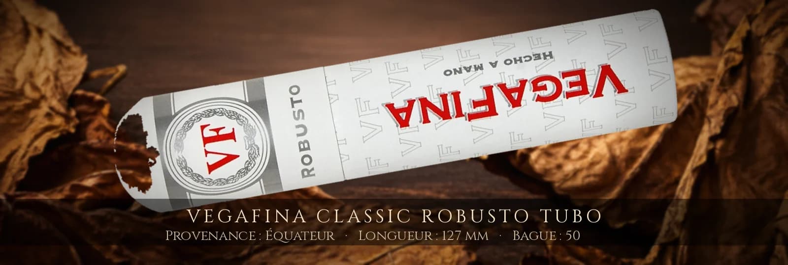 VegaFina Classic Robusto Tubo — VegaFina — Équateur