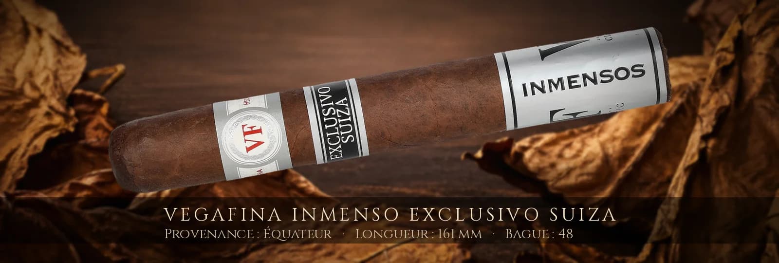 VegaFina Inmenso Exclusivo Suiza — VegaFina — Équateur