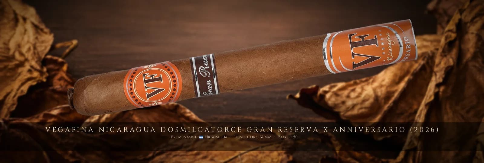 VegaFina Nicaragua Dosmilcatorce Gran Reserva X Anniversario (2026) — VegaFina — Nicaragua