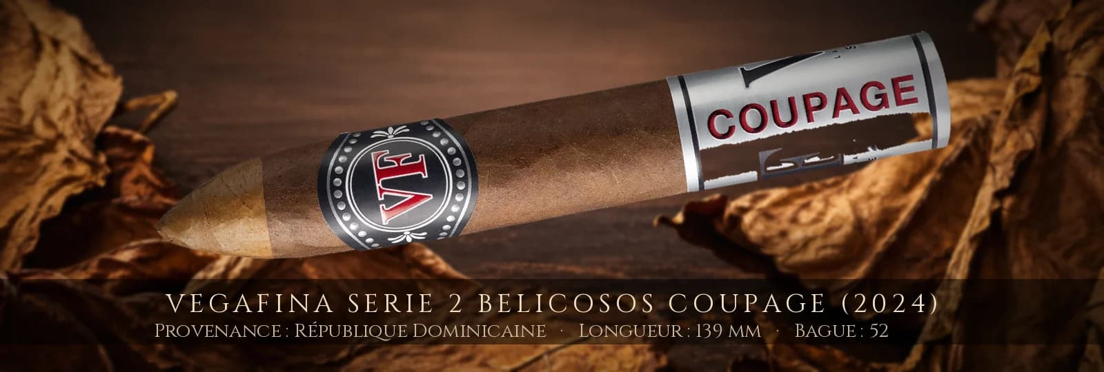VegaFina Serie 2 Belicosos Coupage (2024) — VegaFina — République Dominicaine, Équateur