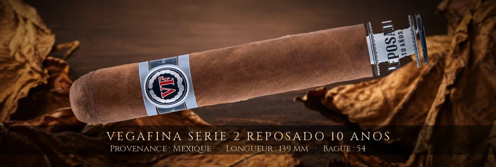 VegaFina Serie 2 Reposado 10 Anos — VegaFina — Mexique