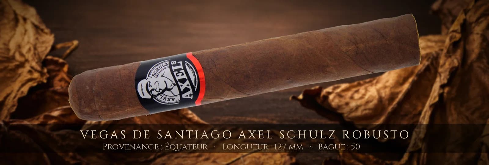 Vegas de Santiago Axel Schulz Robusto — Vegas de Santiago — Équateur