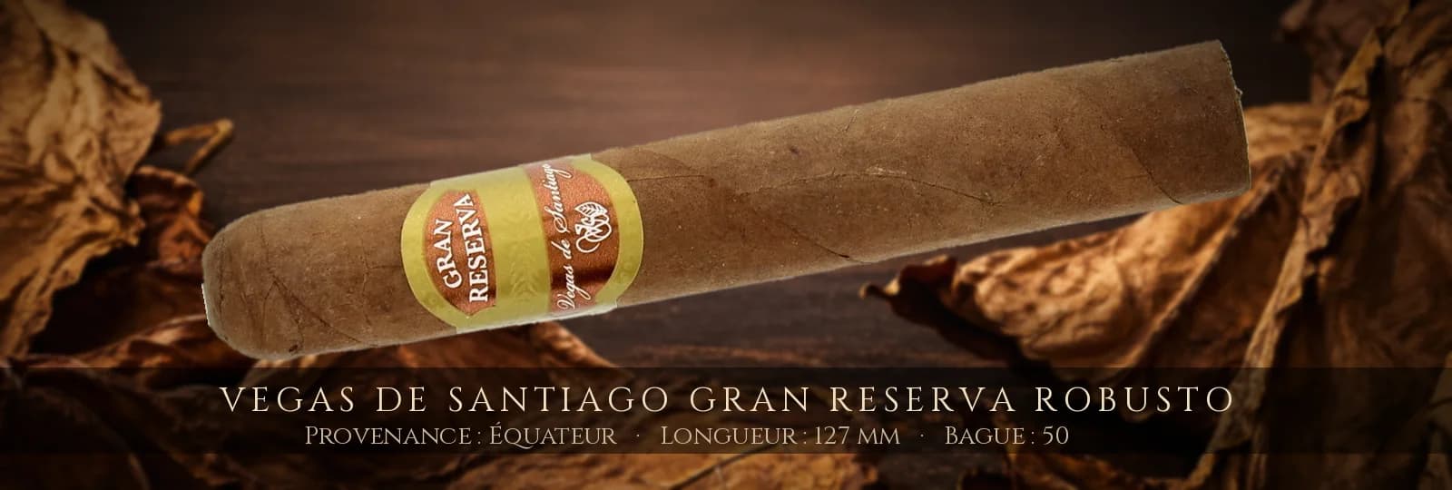 Vegas de Santiago Gran Reserva Robusto — Vegas de Santiago — Équateur
