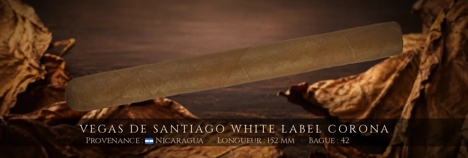 Vegas de Santiago White Label Corona — Vegas de Santiago — Nicaragua