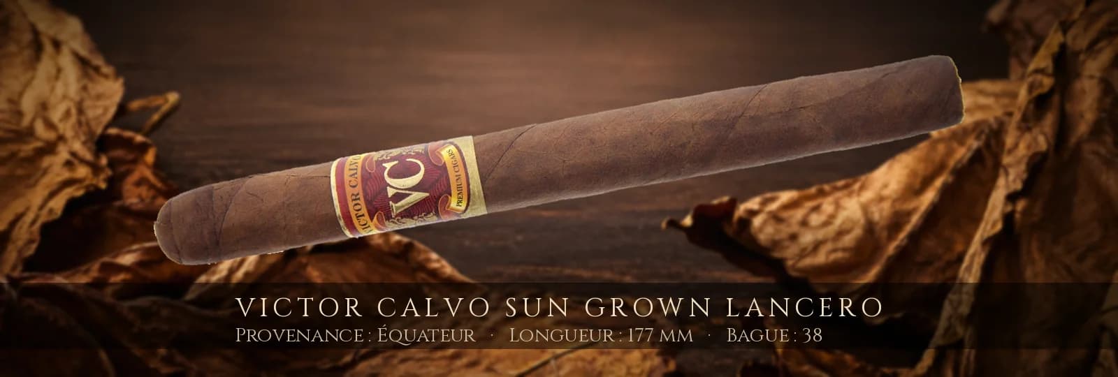 Victor Calvo Sun Grown Lancero — Victor Calvo — Équateur