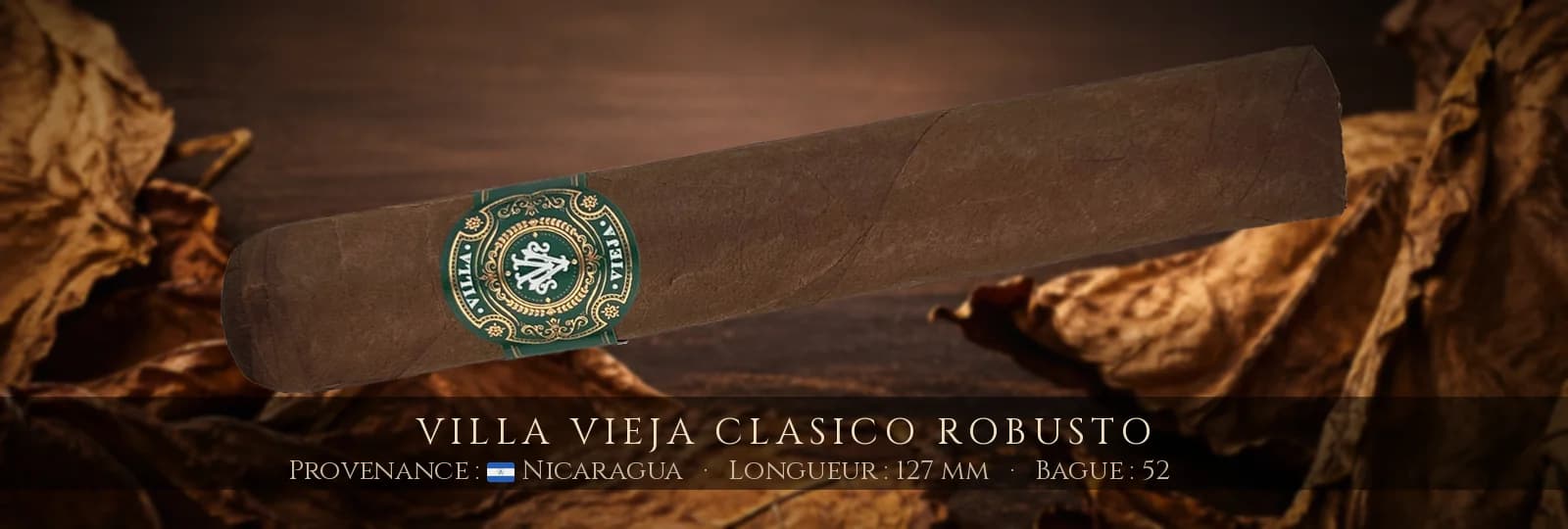 Villa Vieja Clasico Robusto — Villa Vieja — Nicaragua