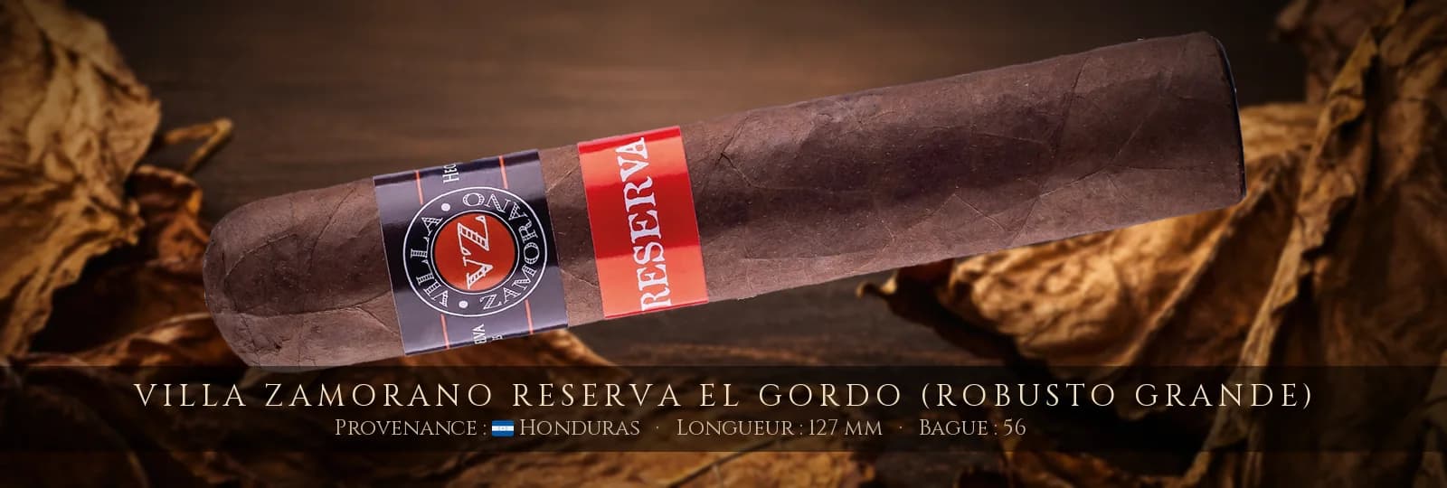 Villa Zamorano Reserva El Gordo (Robusto Grande) — Villa Zamorano — Honduras