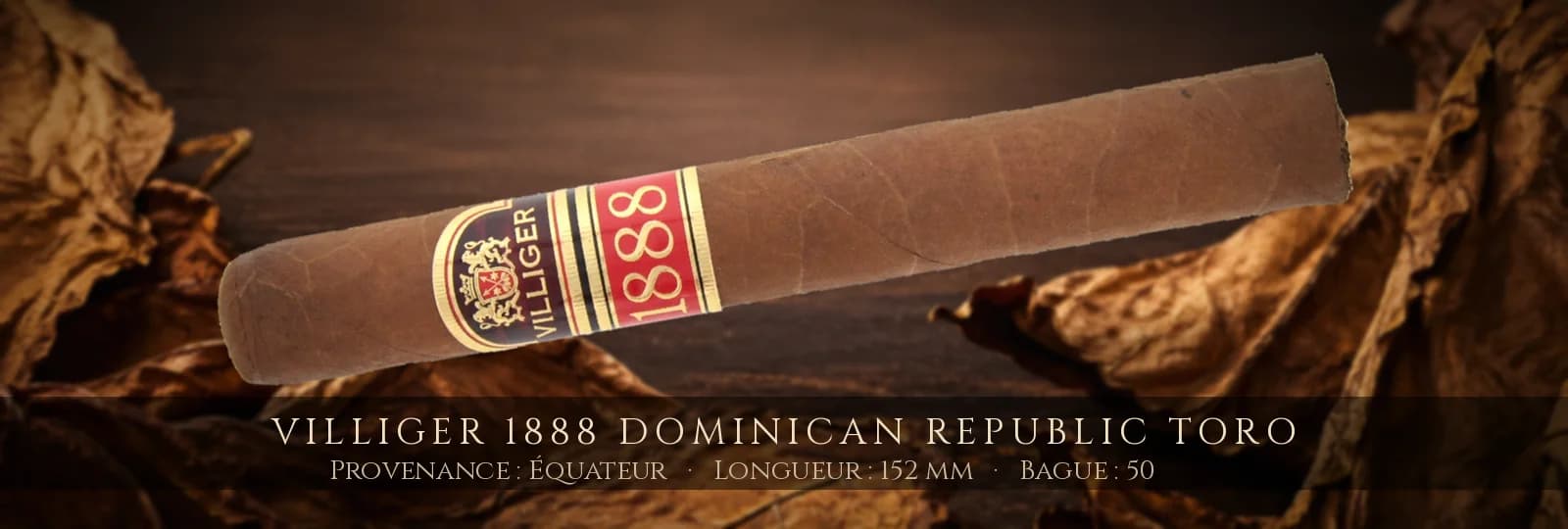 Villiger 1888 Dominican Republic Toro — Villiger — Équateur