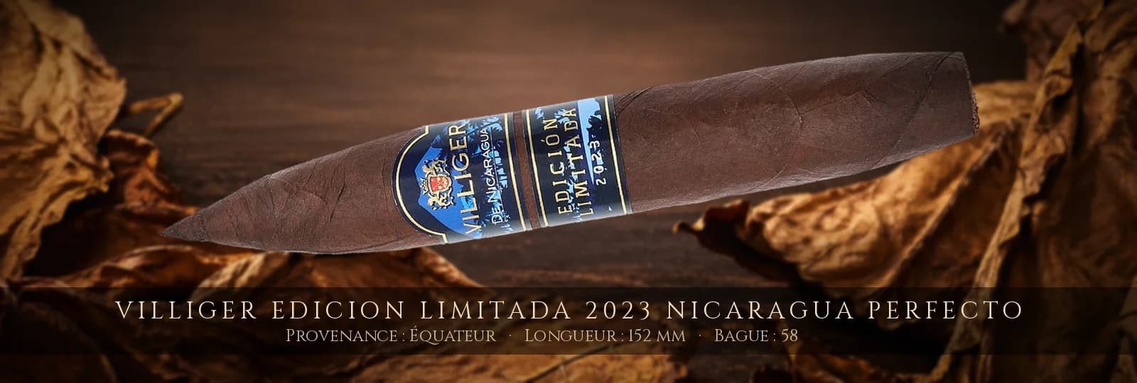 Villiger Edicion Limitada 2023 Nicaragua Perfecto — Villiger — Équateur