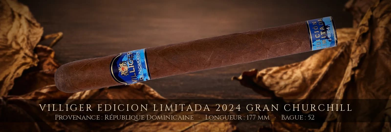 Villiger Edicion Limitada 2024 Gran Churchill — Villiger — République Dominicaine