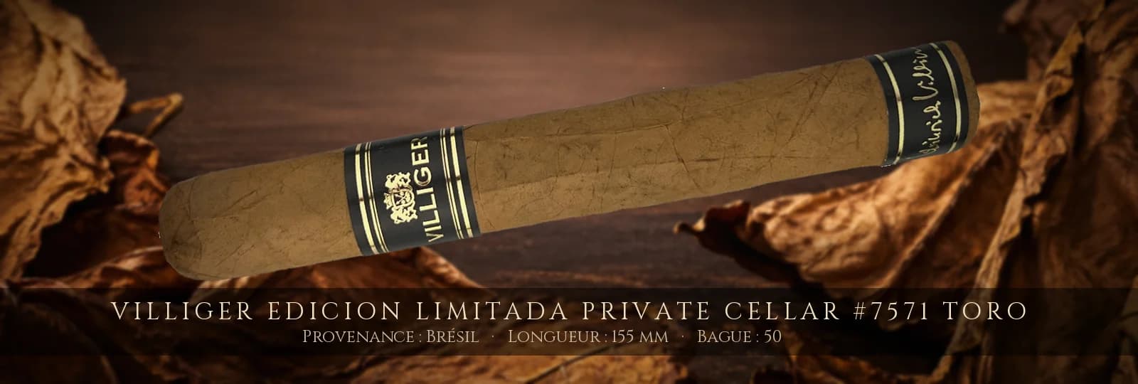 Villiger Edicion Limitada Private Cellar #7571 Toro — Villiger — Brésil