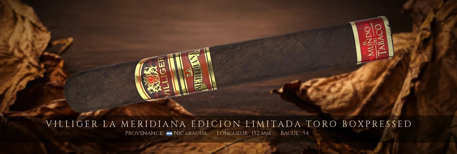 Villiger La Meridiana Edicion Limitada Toro boxpressed — Villiger — Nicaragua