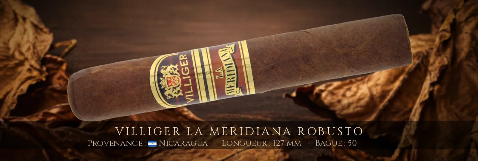 Villiger La Meridiana Robusto — Villiger — Nicaragua