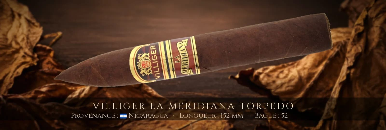 Villiger La Meridiana Torpedo — Villiger — Nicaragua