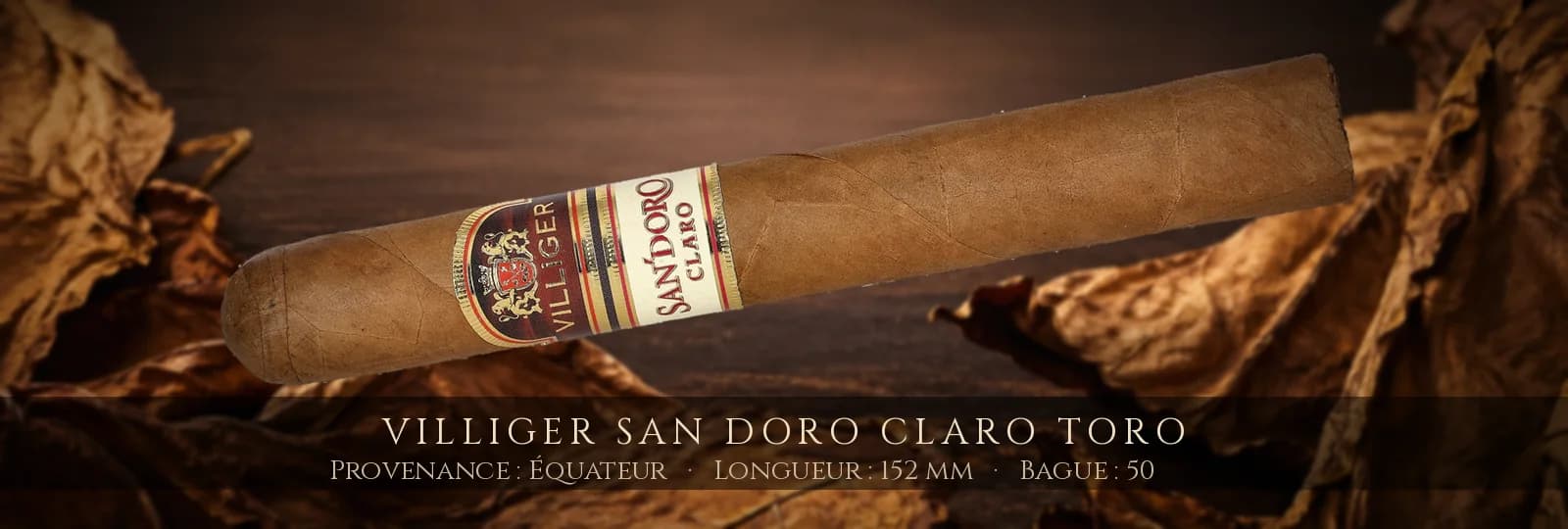 Villiger San Doro Claro Toro — Villiger — Équateur