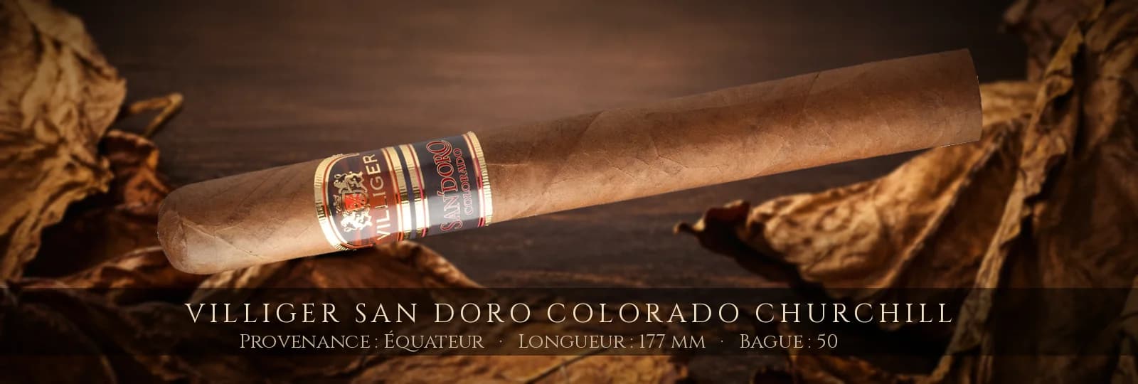 Villiger San Doro Colorado Churchill — Villiger — Équateur